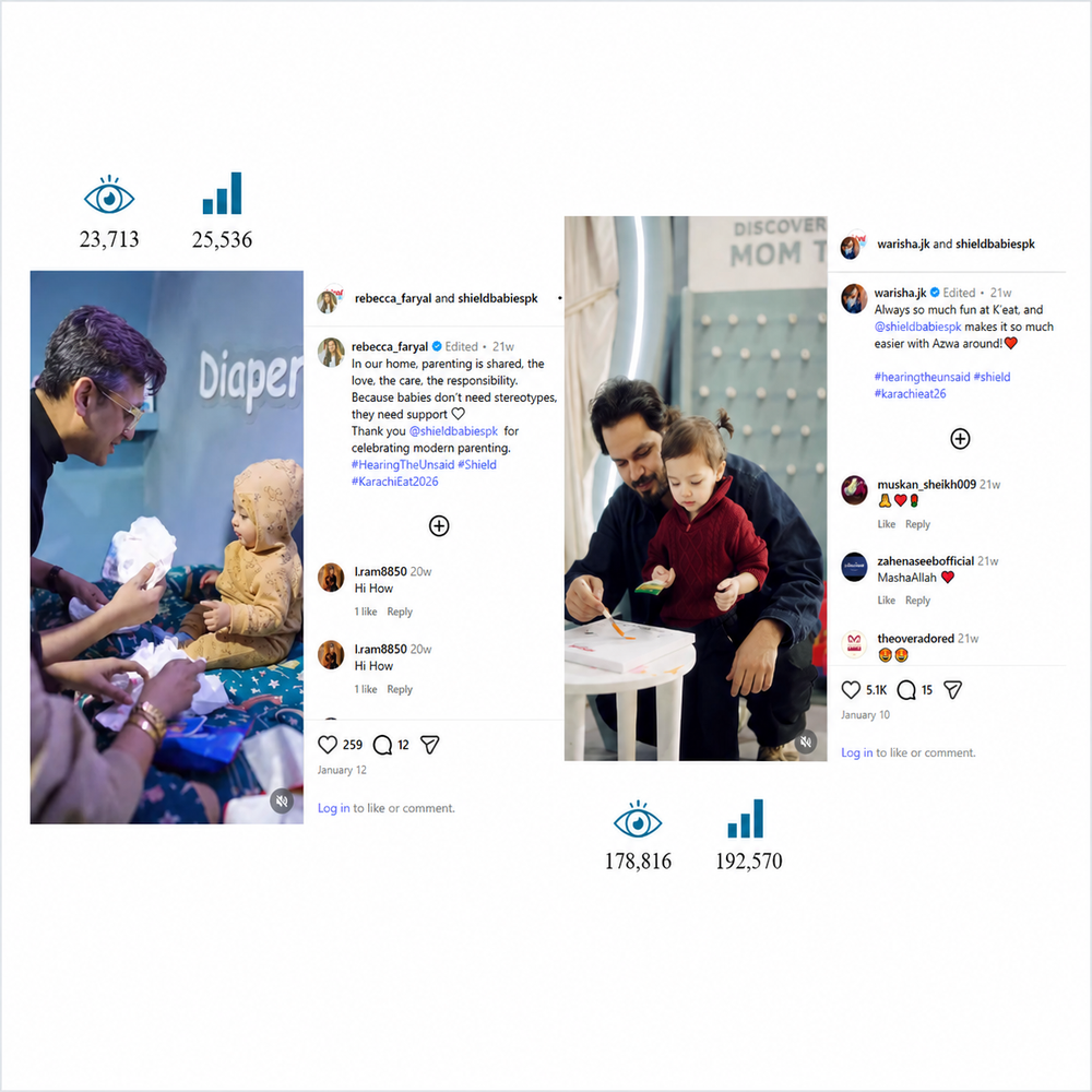 Shield Baby – Social PR Rollout